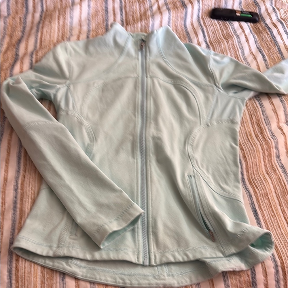 Lululemon mint  Blue  forme Jacket